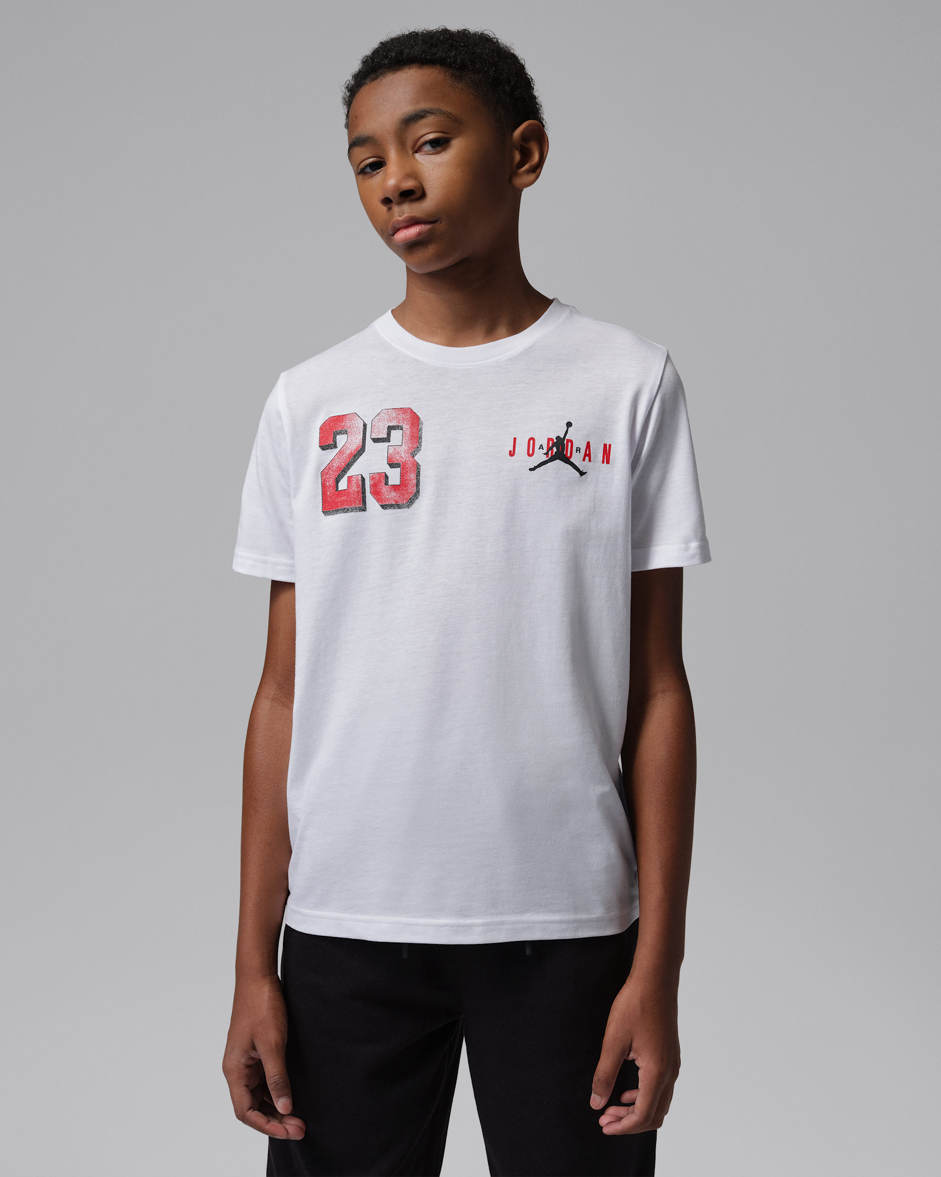 Air Jordan ホワイト　Tシャツ Jordan Older Kids' Brooklyn Varsity T-Shirt. Nike FI